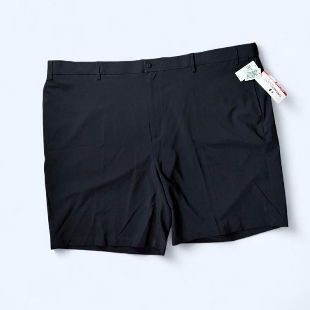 Grand Slam Men's Black Shorts - big and tall